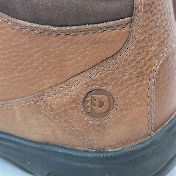 Dunham Men's Addison 8006BR Mid Cut Brown Leather Waterproof Boot Shoe Mens 9.5 - Picture 6 of 12